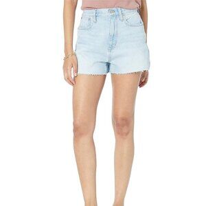 Madewell The Mom Jean Fitzgerald Wash Shorts
